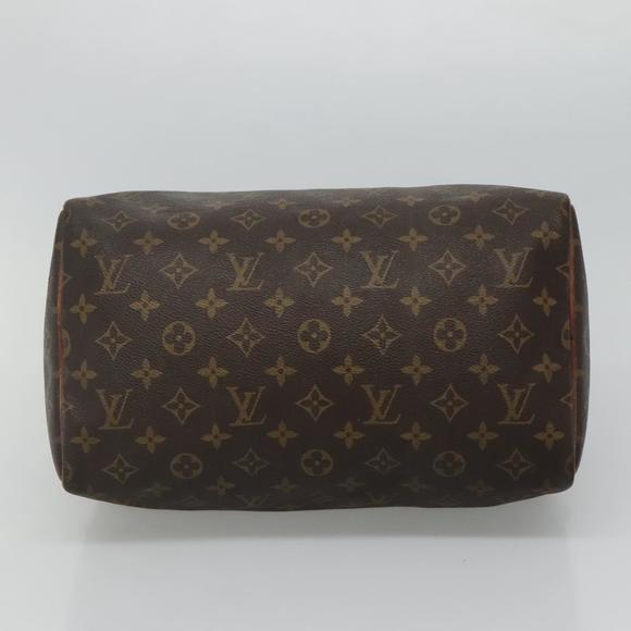 LOUIS VUITTON Monogram Speedy 30 Hand Bag M41526 LV Auth bs23681 - Picture 5 of 16